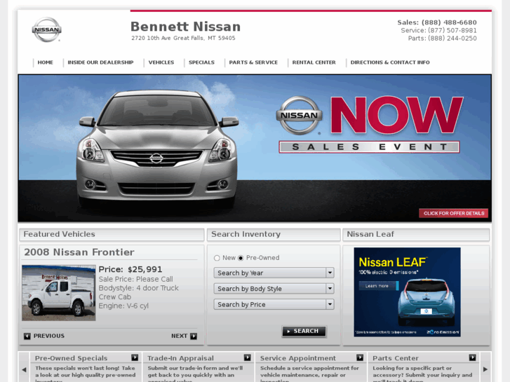 www.bennettnissangreatfalls.com