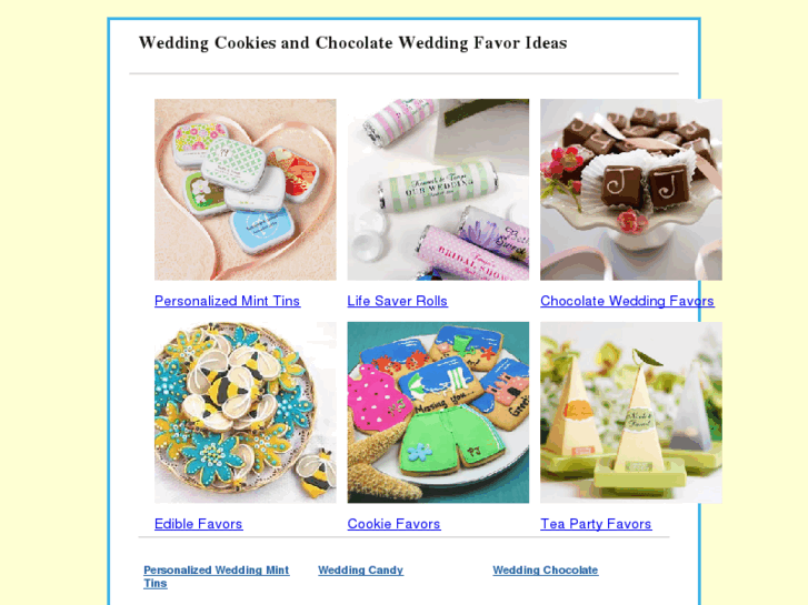 www.chocolate-weddingfavors.com