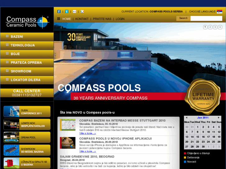 www.compasspools.rs