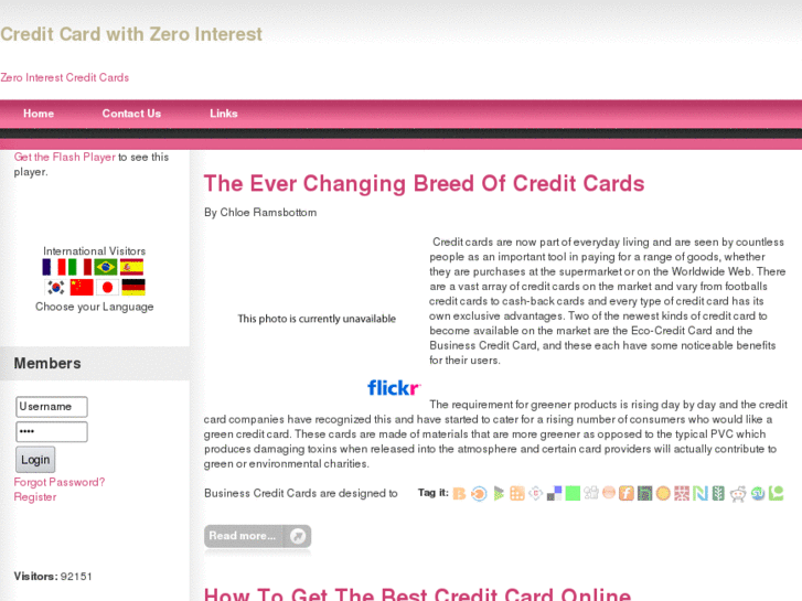 www.creditcardwithzerointerest.com