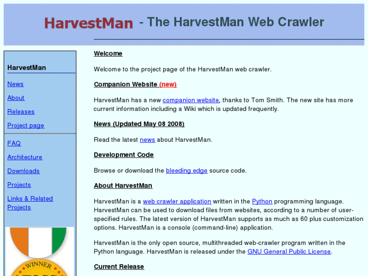 www.harvestmanontheweb.com