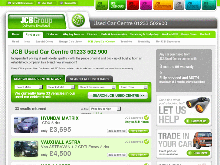 www.jcbusedcarcentre.com