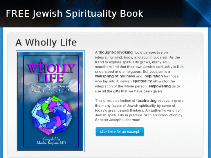 www.jewishspiritualitybook.com