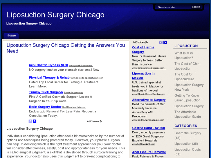 www.liposuctionsurgerychicago.com