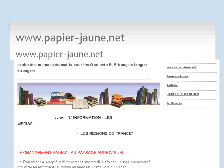 www.papier-jaune.net