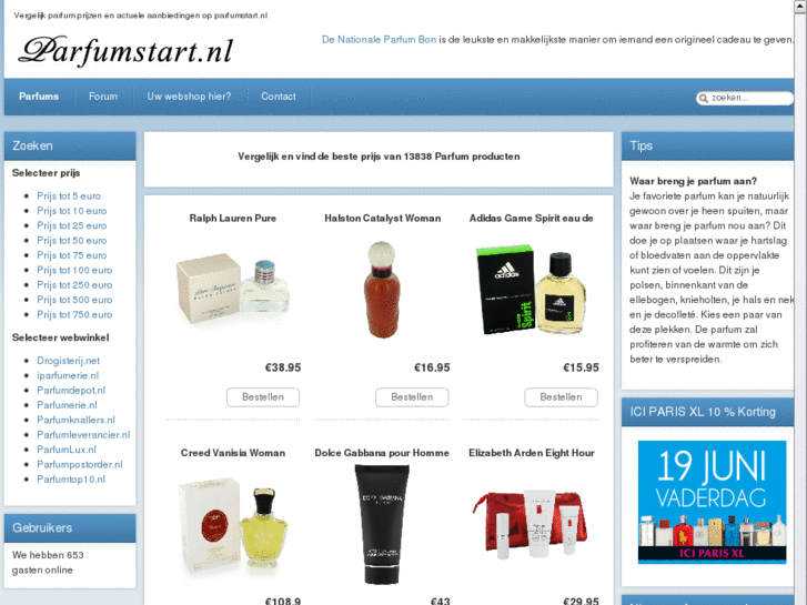 www.parfumstart.nl