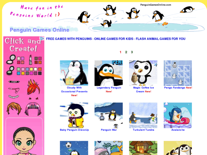 www.penguingamesonline.com