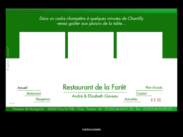 www.restaurantdelaforet.com