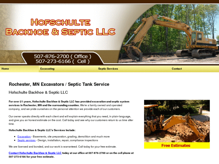 www.rochestermnexcavator.com