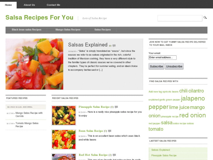 www.salsarecipesforyou.com