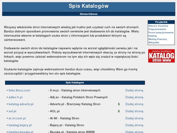 www.spis-katalogow.info