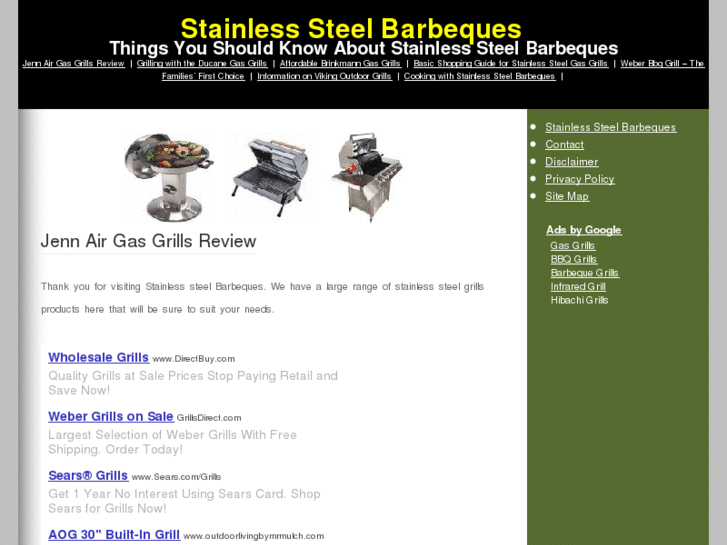 www.stainlesssteelbarbeques.net