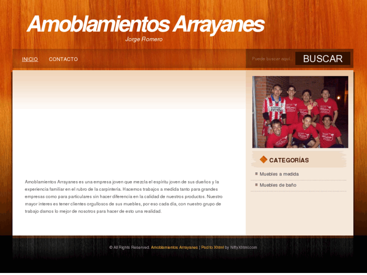 www.amoblamientosarrayanes.com