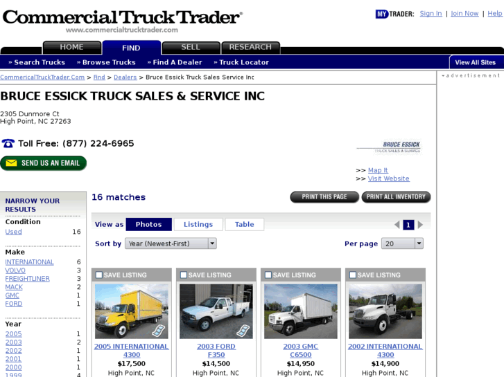 www.bruceessicktrucksvirginia.com