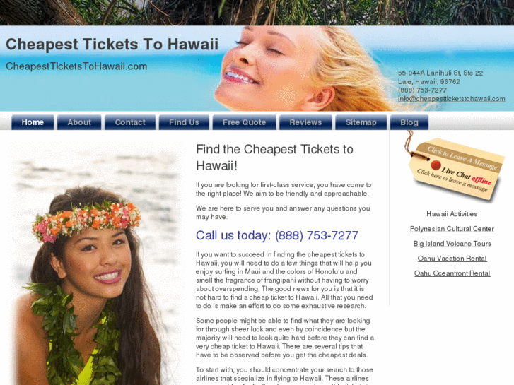 www.cheapestticketstohawaii.com