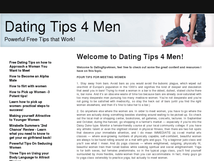 www.datingtips4men.net