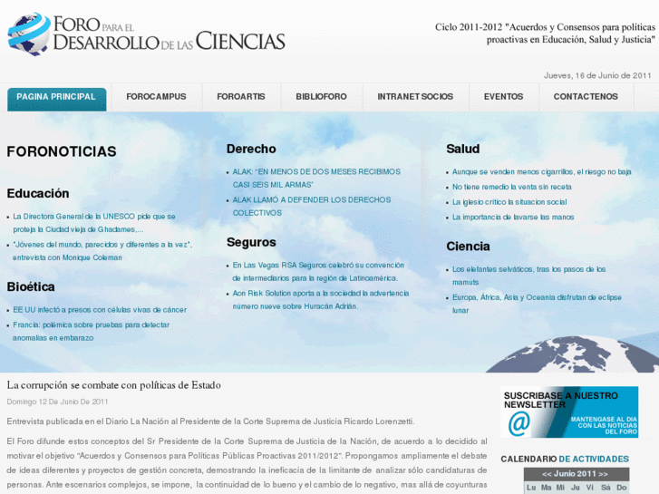 www.elforodelasciencias.org