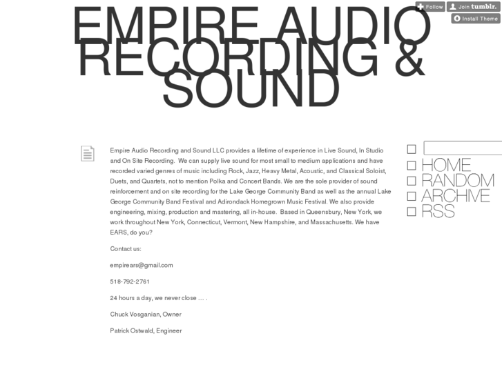 www.empireaudiorecordingandsound.com