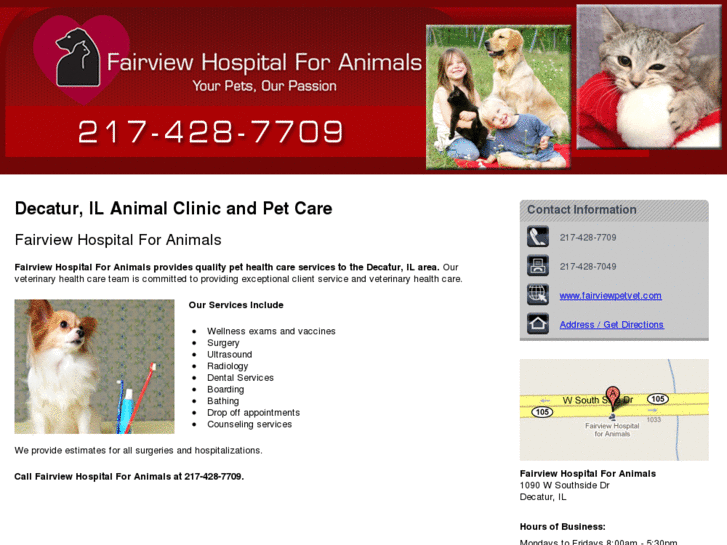 www.fairviewanimalhospitalpetcare.com