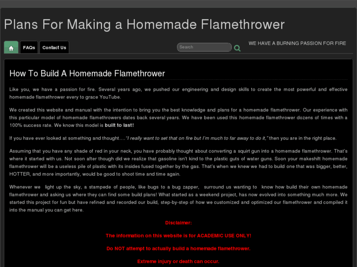 www.flamethrowerplans.com