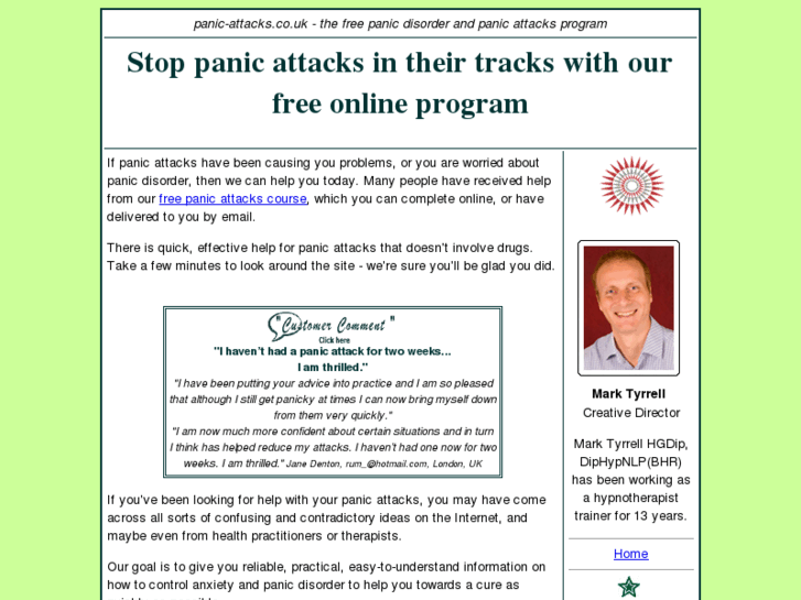 www.panic-attacks.co.uk