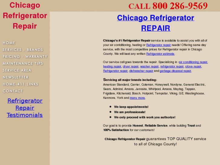 www.refrigeratorrepairschicago.com