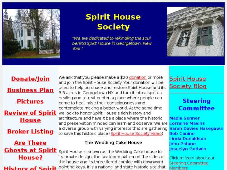 www.spirithousesociety.org