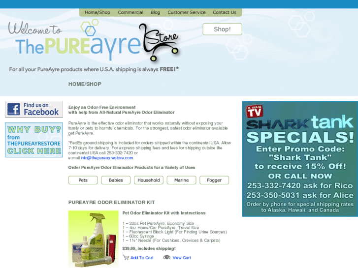 www.thepureayrestore.com