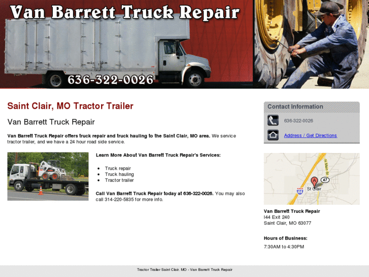 www.vanbarretttruckrepair.com