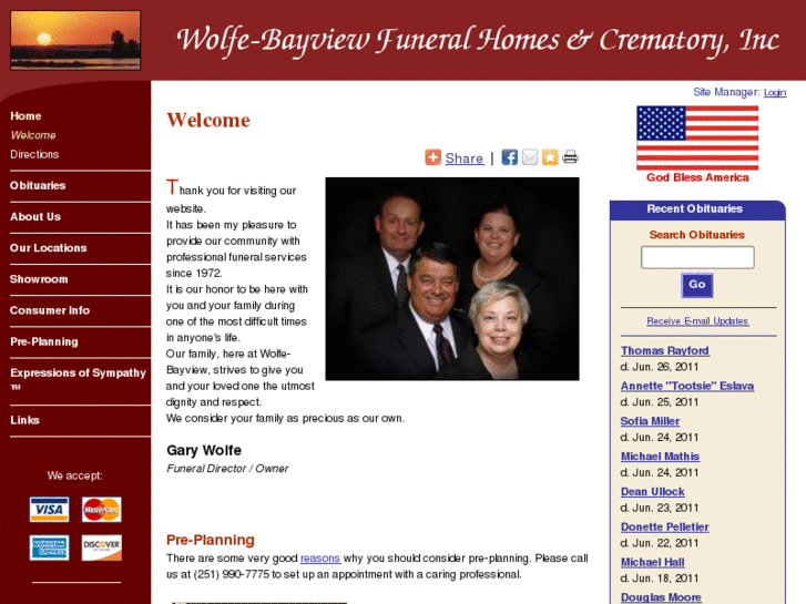 www.wolfefuneralhome.net