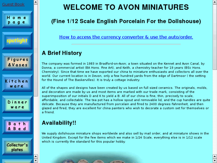 www.avonminiatures.com