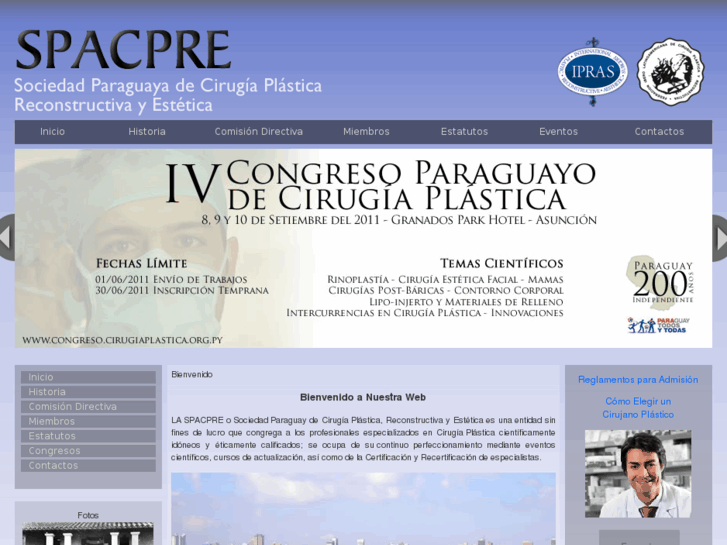 www.cirugiaplastica.org.py