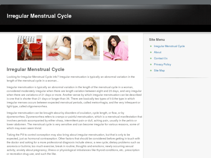 www.irregularmenstrualcycle.org