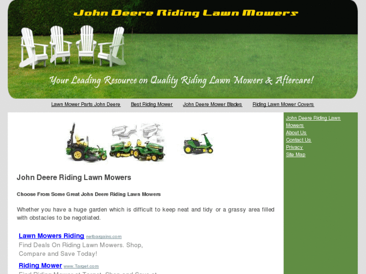 www.johndeereridinglawnmowers.org