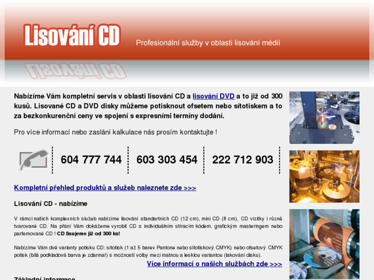 www.lisovanicd.cz