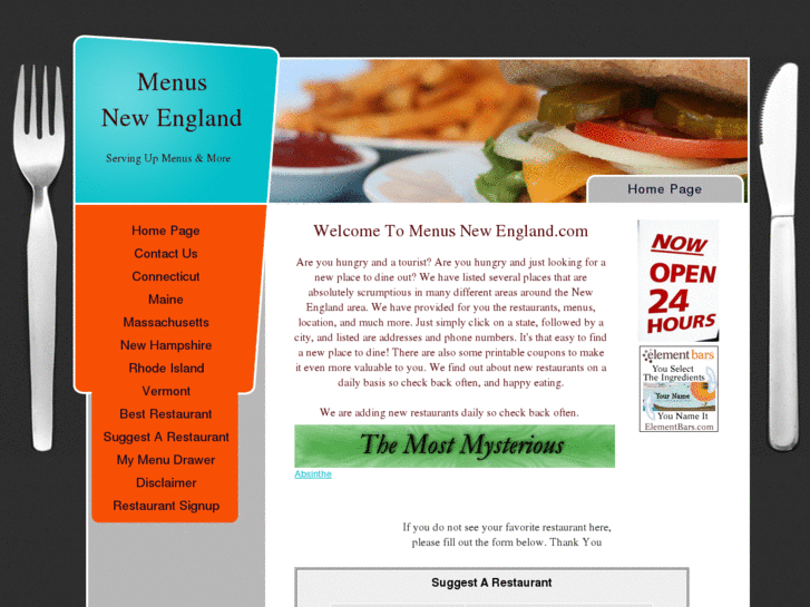 www.menusnewengland.com