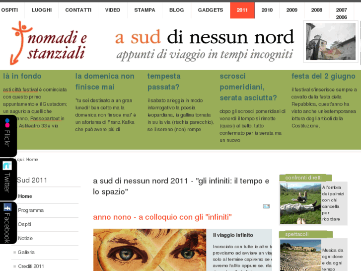 www.nomadiestanziali.it