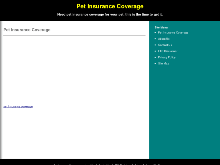 www.petinsurancecoverage.net