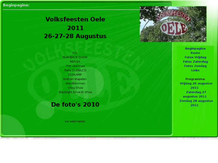 www.volksfeesten-oele.nl