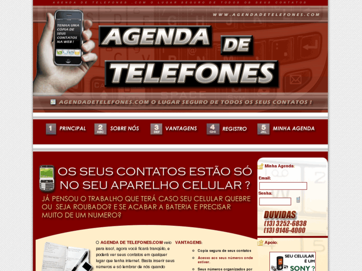 www.agendadetelefones.com