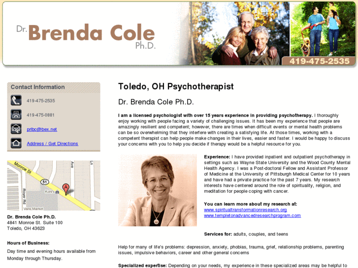 www.brendacolephd.com