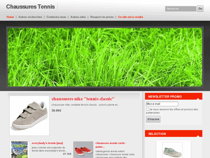 www.chaussurestennis.com