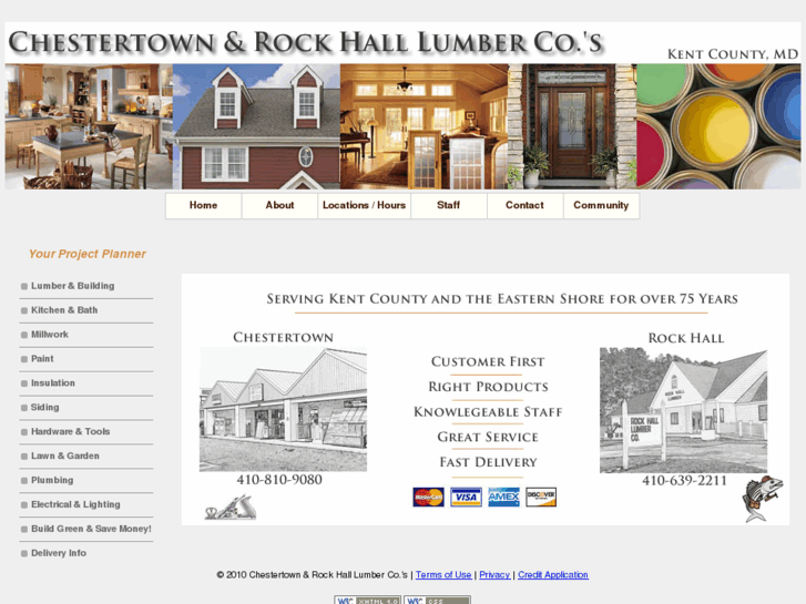 www.chestertownlumber.com