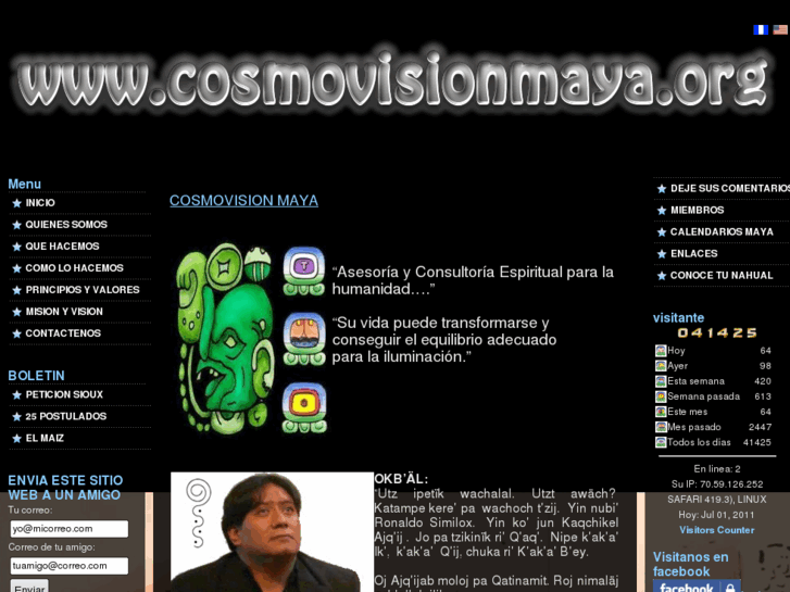 www.cosmovisionmaya.org