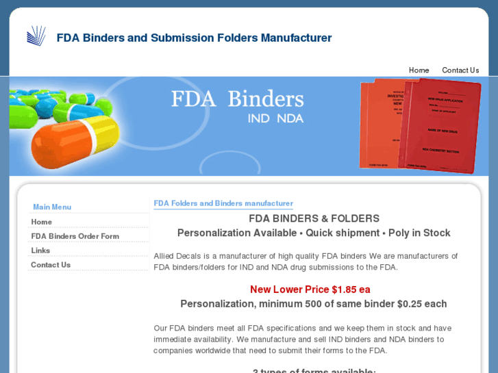 www.fda-binders.com