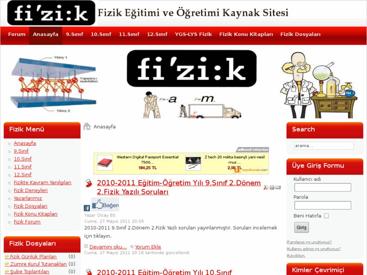 www.fizikogretimi.com