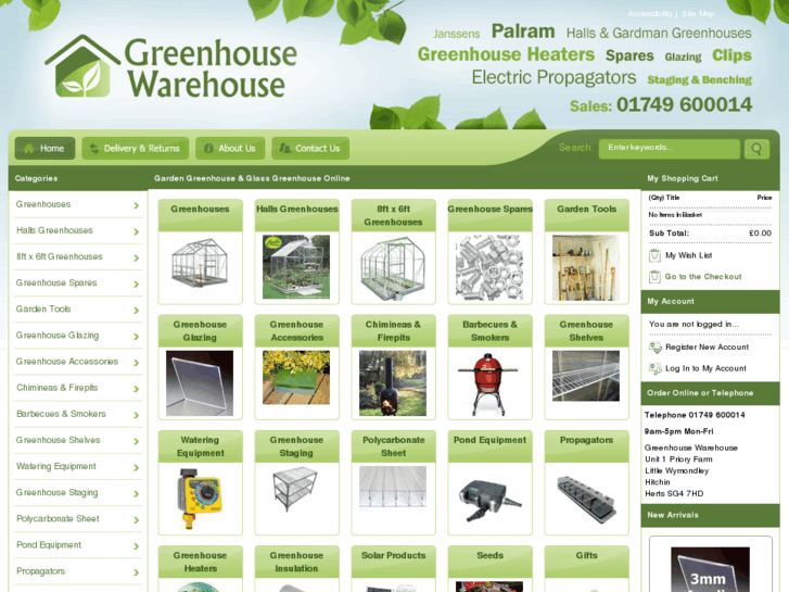 www.greenhousewarehouse.com