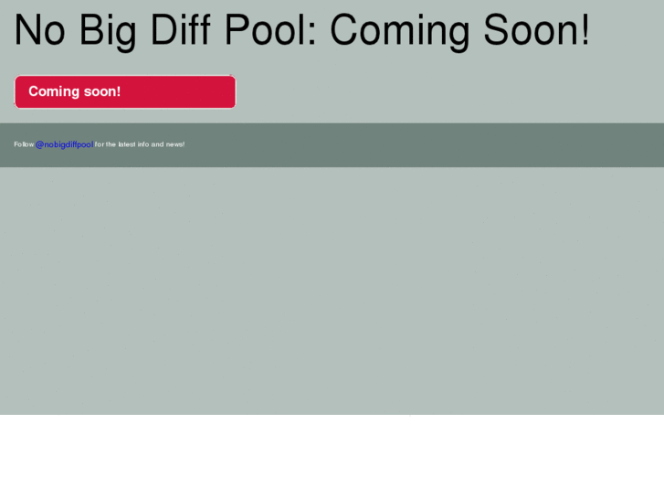 www.nobigdiffpool.com