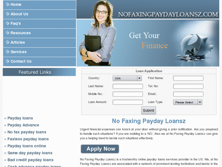www.nofaxingpaydayloansz.com