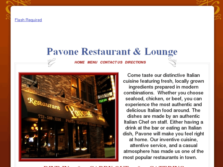 www.pavonerestaurant.com